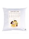Printed Pillow polyester White 30x30cm