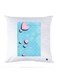 Printed Pillow polyester White 30x30cm