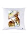 Printed Decorative Pillow Multicolour 30x30cm