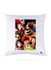 Printed Decorative Pillow Multicolour 30x30cm