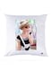Printed Pillow polyester White 30x30cm