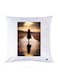 Printed Pillow Case polyester White 30x30cm