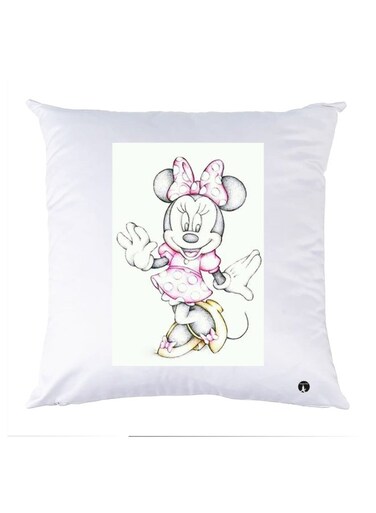 Printed Pillow polyester Multicolour 30x30cm