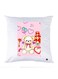 Printed Pillow Polyester White 30x30cm
