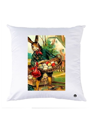 Printed Pillow polyester Multicolour 30x30cm