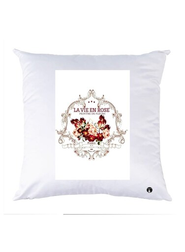 Printed Pillow polyester Multicolour 30x30cm