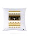 Printed Pillow polyester White 30x30cm