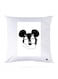 Printed Pillow polyester White/Black 30x30cm