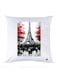 Printed Pillow polyester White 30x30cm