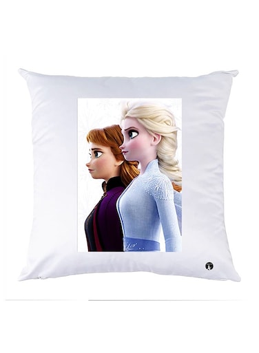 Printed Pillow Case polyester White 30x30cm