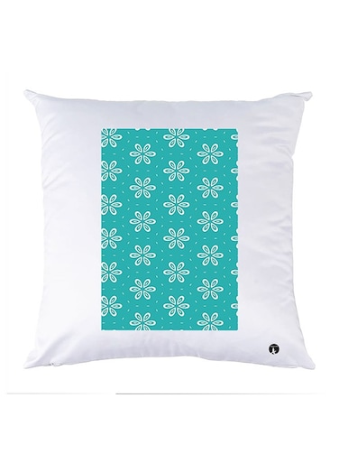 Printed Pillow polyester White 30x30cm