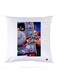 Printed Pillow Case polyester White 30x30cm