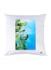 Printed Pillow Case Polyester White 30x30cm