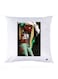 Printed Pillow Case polyester White 30x30cm