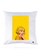 Printed Pillow polyester White 30x30cm
