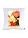 Printed Pillow polyester White 30x30cm
