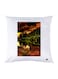 Printed Pillow polyester White 30x30cm