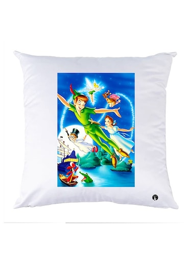 Printed Pillow polyester White 30x30cm