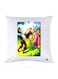 Printed Pillow Case polyester White 30x30cm