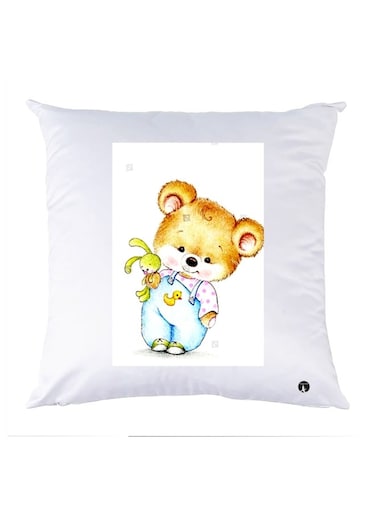 Printed Pillow polyester Multicolour 30x30cm