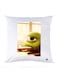 Printed Pillow Case polyester White 30x30cm
