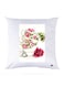 Printed Pillow Case polyester White 30x30cm