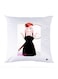 Printed Pillow polyester White 30x30cm