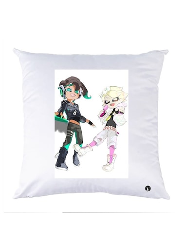 Printed Decorative Pillow Multicolour 30x30cm