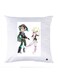 Printed Decorative Pillow Multicolour 30x30cm