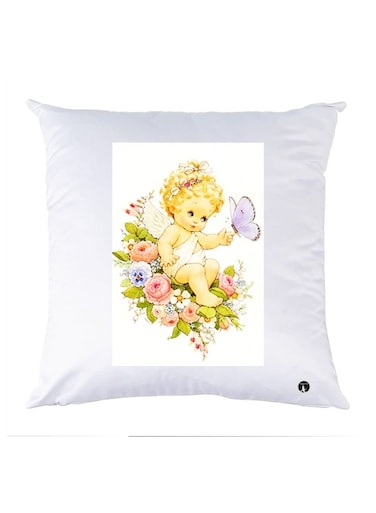 Printed Pillow polyester Multicolour 30x30cm