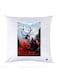 Printed Pillow Case polyester White 30x30cm