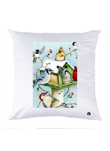 Printed Pillow polyester Multicolour 30x30cm
