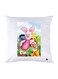 Printed Pillow Case polyester White 30x30cm