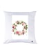 Printed Pillow Case polyester White 30x30cm