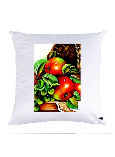 Printed Pillow Case polyester White 30x30cm