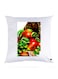 Printed Pillow Case polyester White 30x30cm
