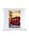 Printed Pillow Case polyester White 30x30cm