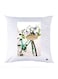 Printed Pillow Case polyester White 30x30cm
