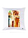 Printed Pillow polyester White 30x30cm