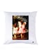 Printed Pillow Case polyester White 30x30cm