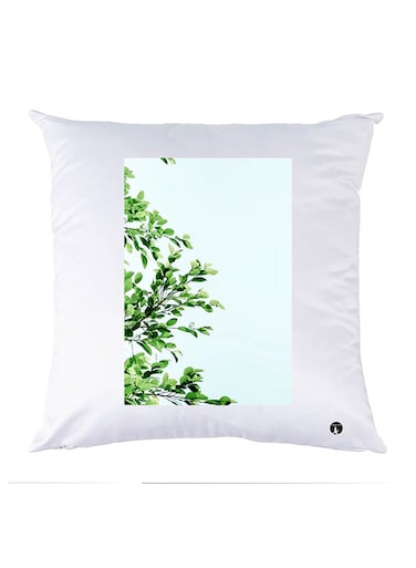 Printed Pillow Case polyester White 30x30cm