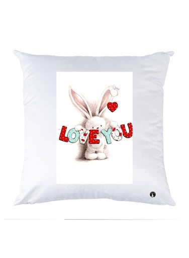 Printed Pillow polyester Multicolour 30x30cm