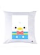 Printed Pillow polyester White 30x30cm