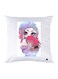 Printed Pillow Case Polyester White 30x30cm