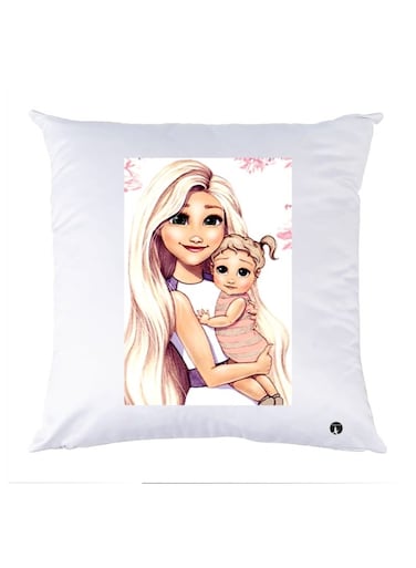 Printed Pillow polyester Multicolour 30x30cm