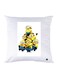 Printed Pillow polyester White 30x30cm