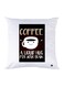 Printed Pillow polyester White 30x30cm