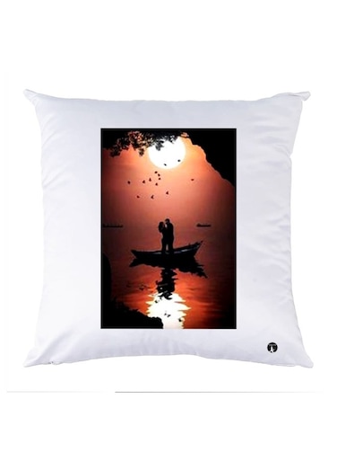 Printed Decorative Pillow Multicolour 30x30cm