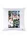 Printed Pillow Case polyester White 30x30cm