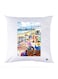 Printed Pillow Case polyester White 30x30cm